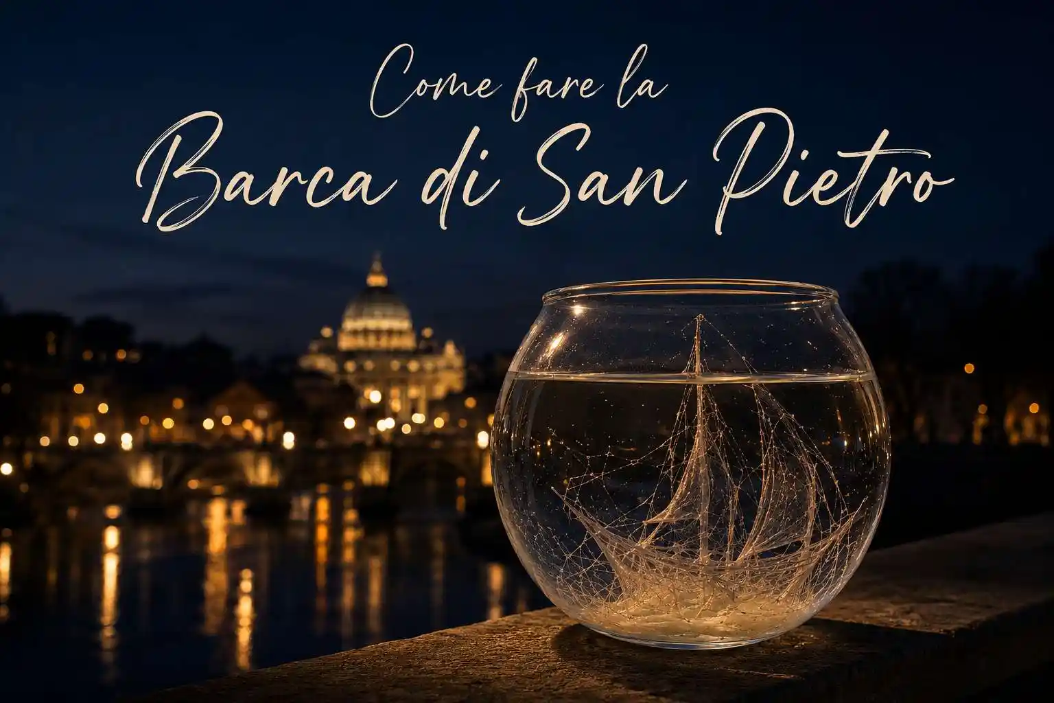 come fare barca di san pietro