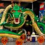 Possibile set LEGO Dragon Ball con Shenron e Sfere del Drago, ricostruzione ispirata ai rumor sulla nuova linea di mattoncini.